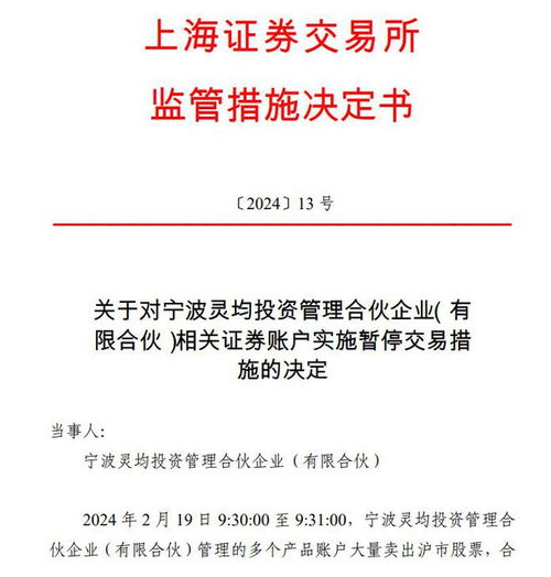 寧波靈均因違規交易受懲，信息技術咨詢服務行業秩序受關注